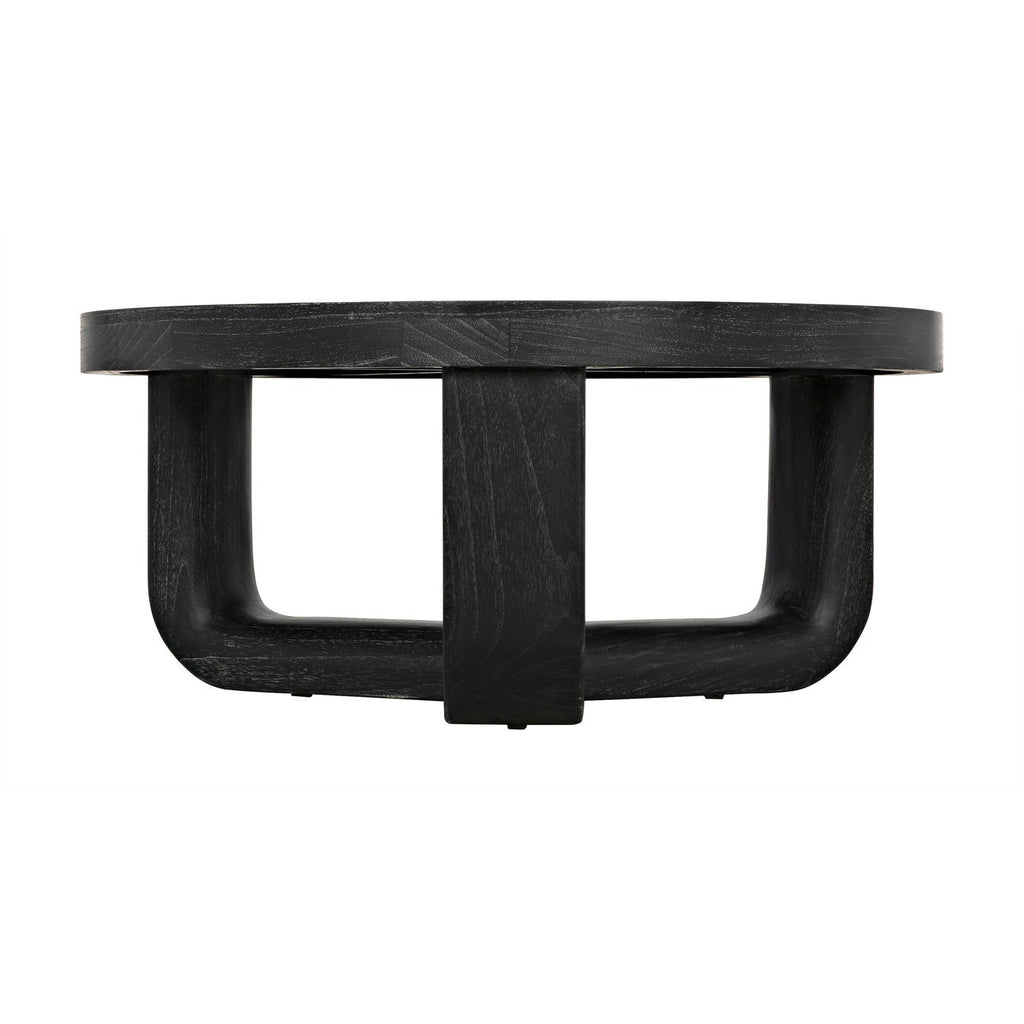 Joel Coffee Table, Cinder Black