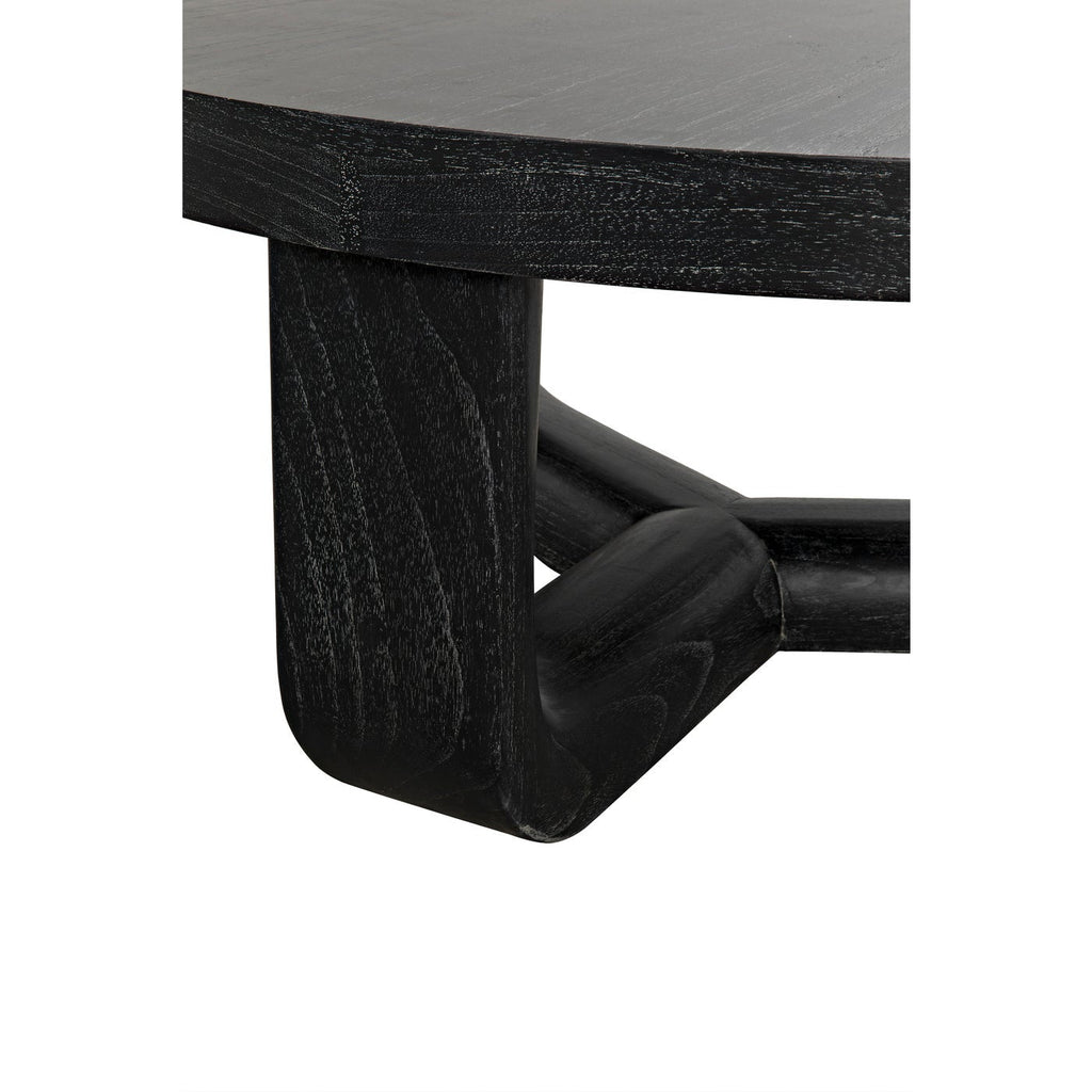 Joel Coffee Table, Cinder Black