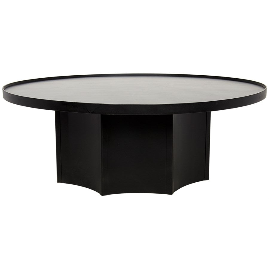 Rome Coffee Table, Black Metal