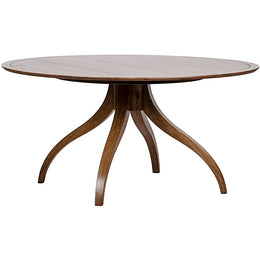 Vera Dining Table, Dark Walnut