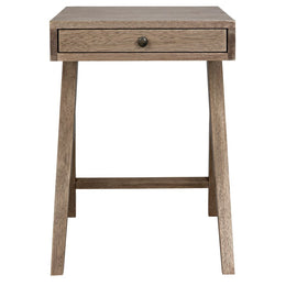 Peter Side Table, Washed Walnut