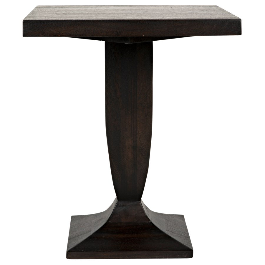 Paloma Side Table, Ebony Walnut