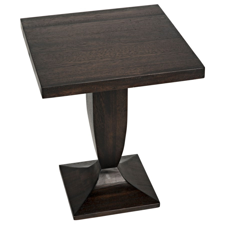 Paloma Side Table, Ebony Walnut