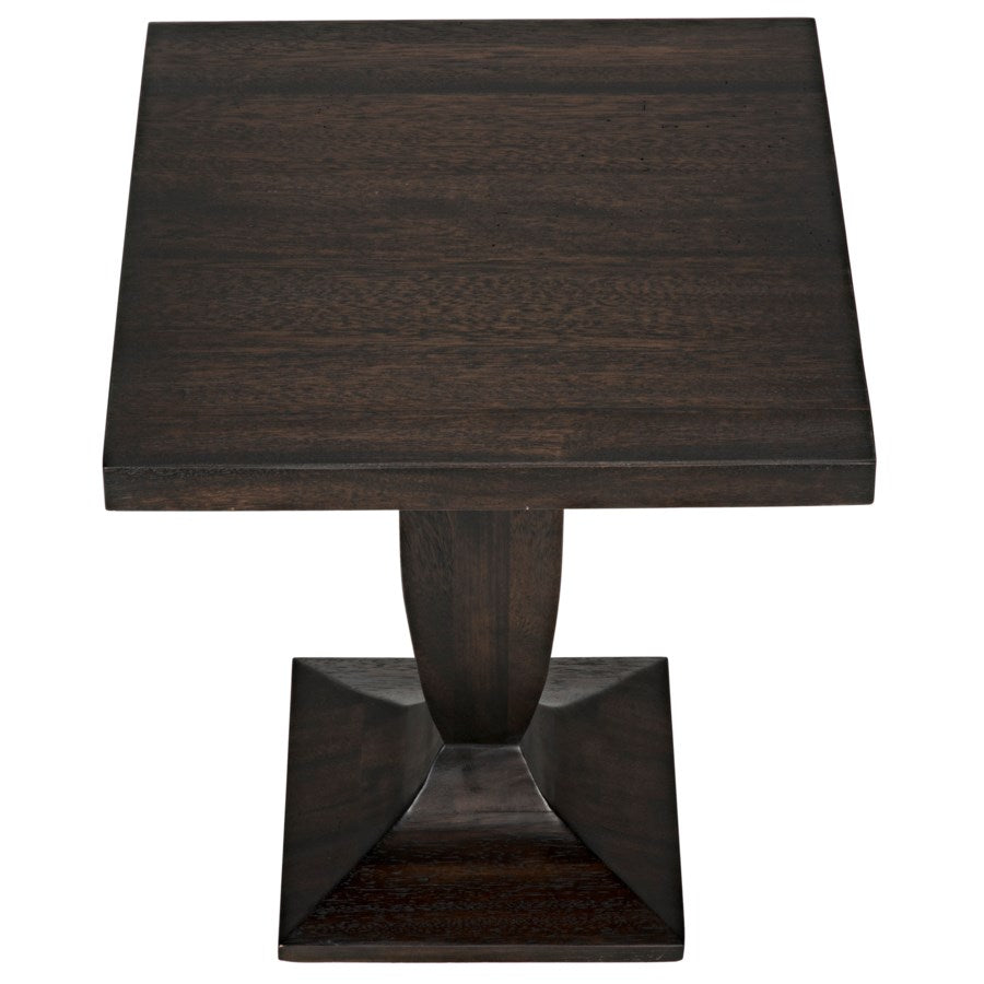 Paloma Side Table, Ebony Walnut