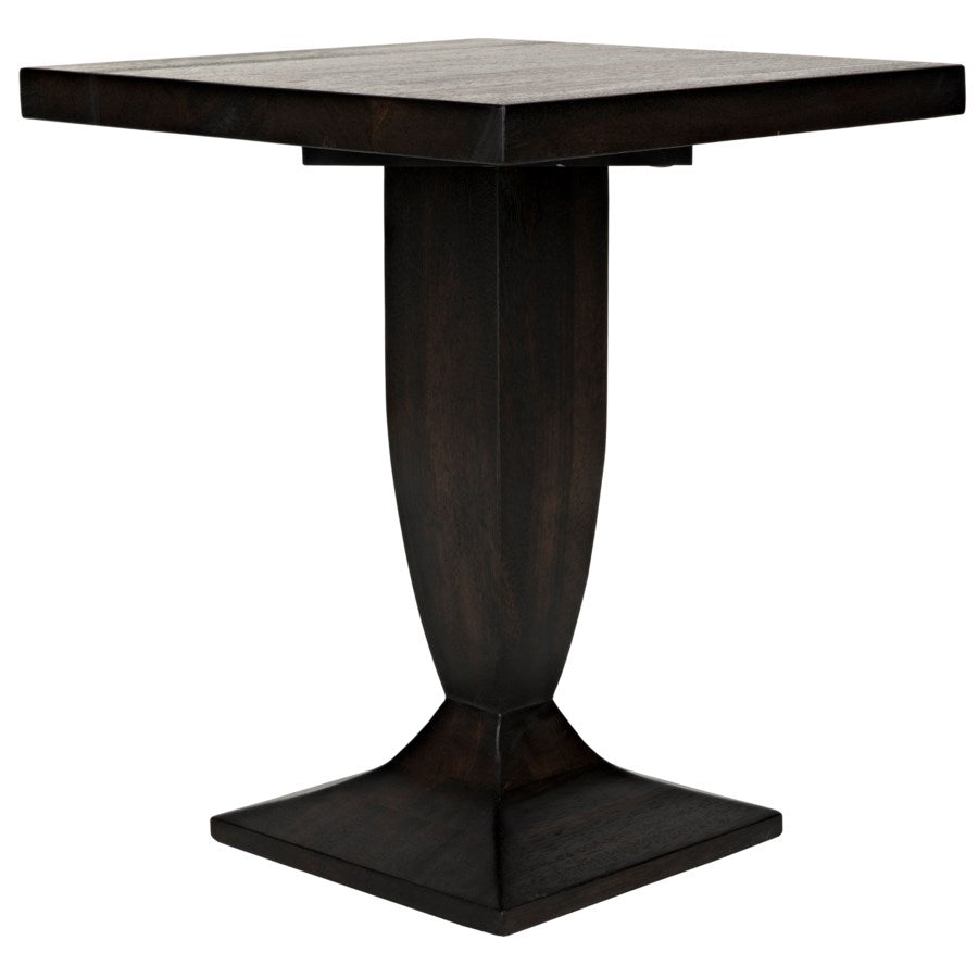 Paloma Side Table, Ebony Walnut