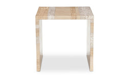 Rosa Accent Table, Multicolor Marble