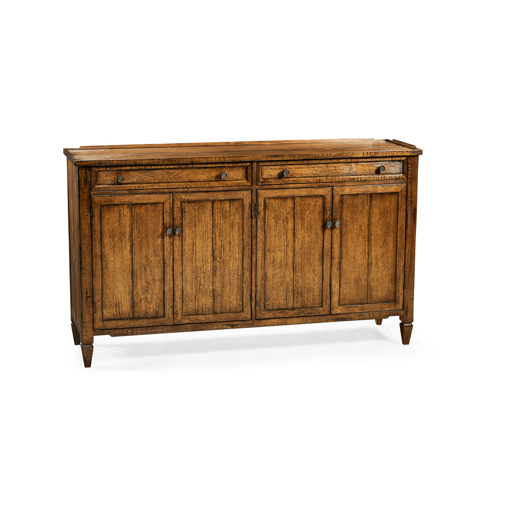 Casual Accents Country Walnut Buffet Table