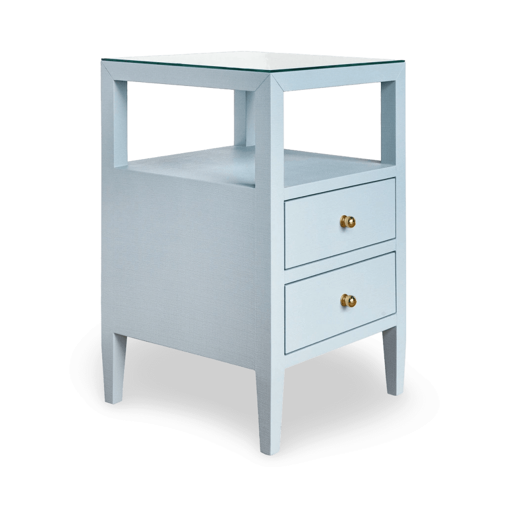 Roscoe Light Blue Side Table