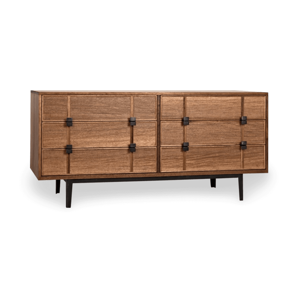 Bourgeois Sideboard, Walnut and Metal