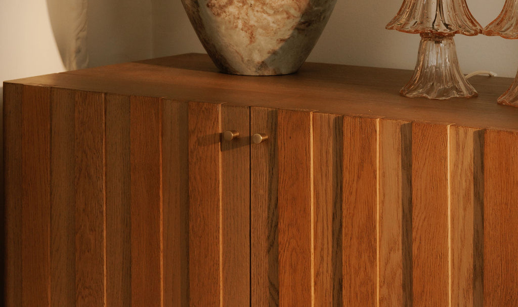 Vermentino Bar Cabinet Oak