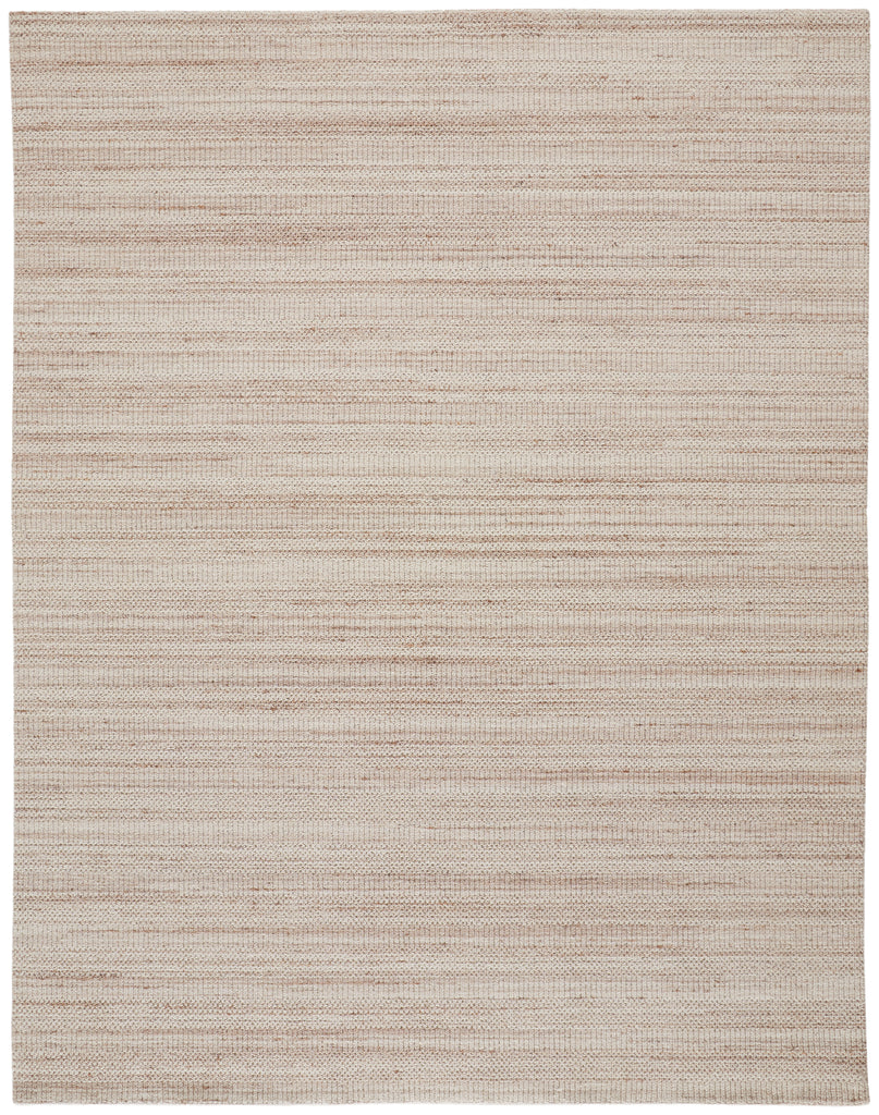 Keaton Transitional Solid Ivory Area Rug (5' x 8')