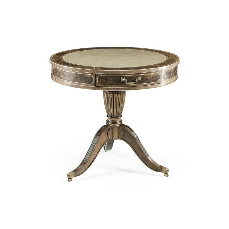 Buckingham Bleached Mahogany Drum Table