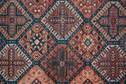 Rawlins Transitional Oriental Brown Red Ivory Area Rug (8'10" x 12')