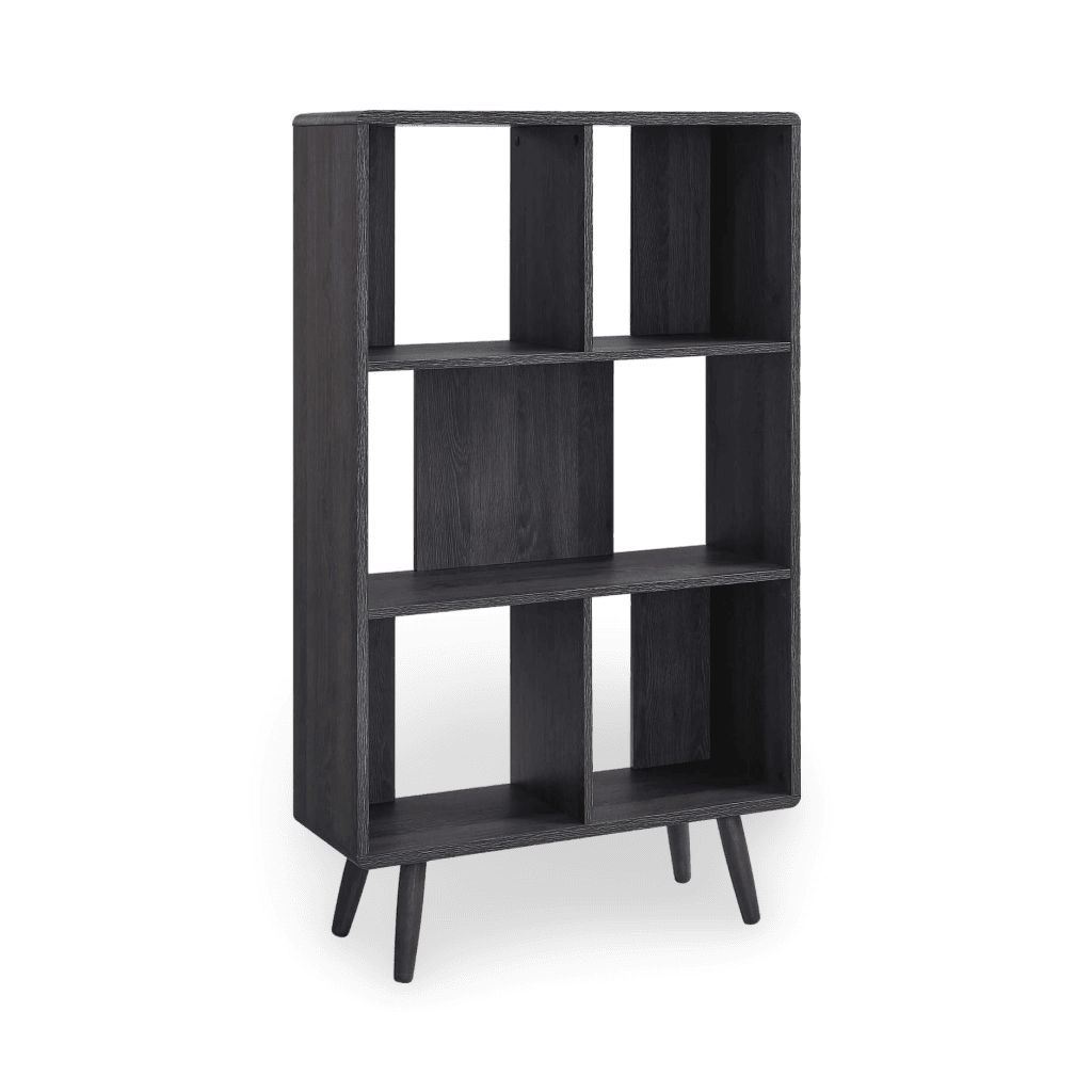 Transmit 5 Shelf Wood Grain Bookcase