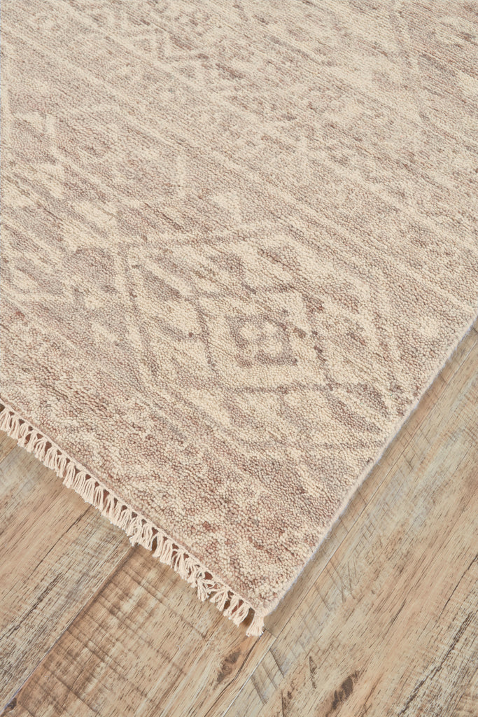 Nizhoni Transitional Southwestern Tan Brown Taupe Area Rug (5'6" x 8'6")