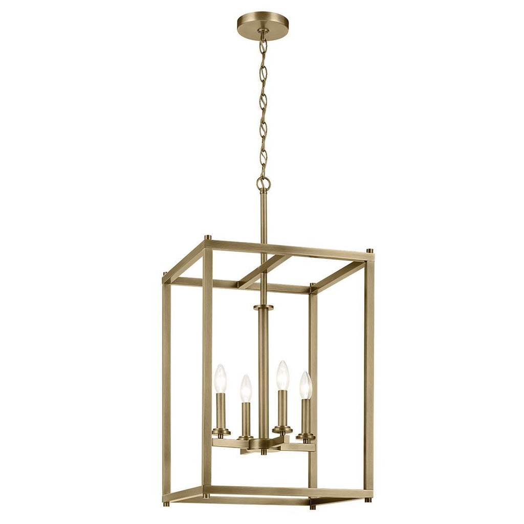 Crosby Foyer Pendant (Natural Brass)