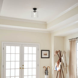 Winslow Semi Flush (Natural Brass)