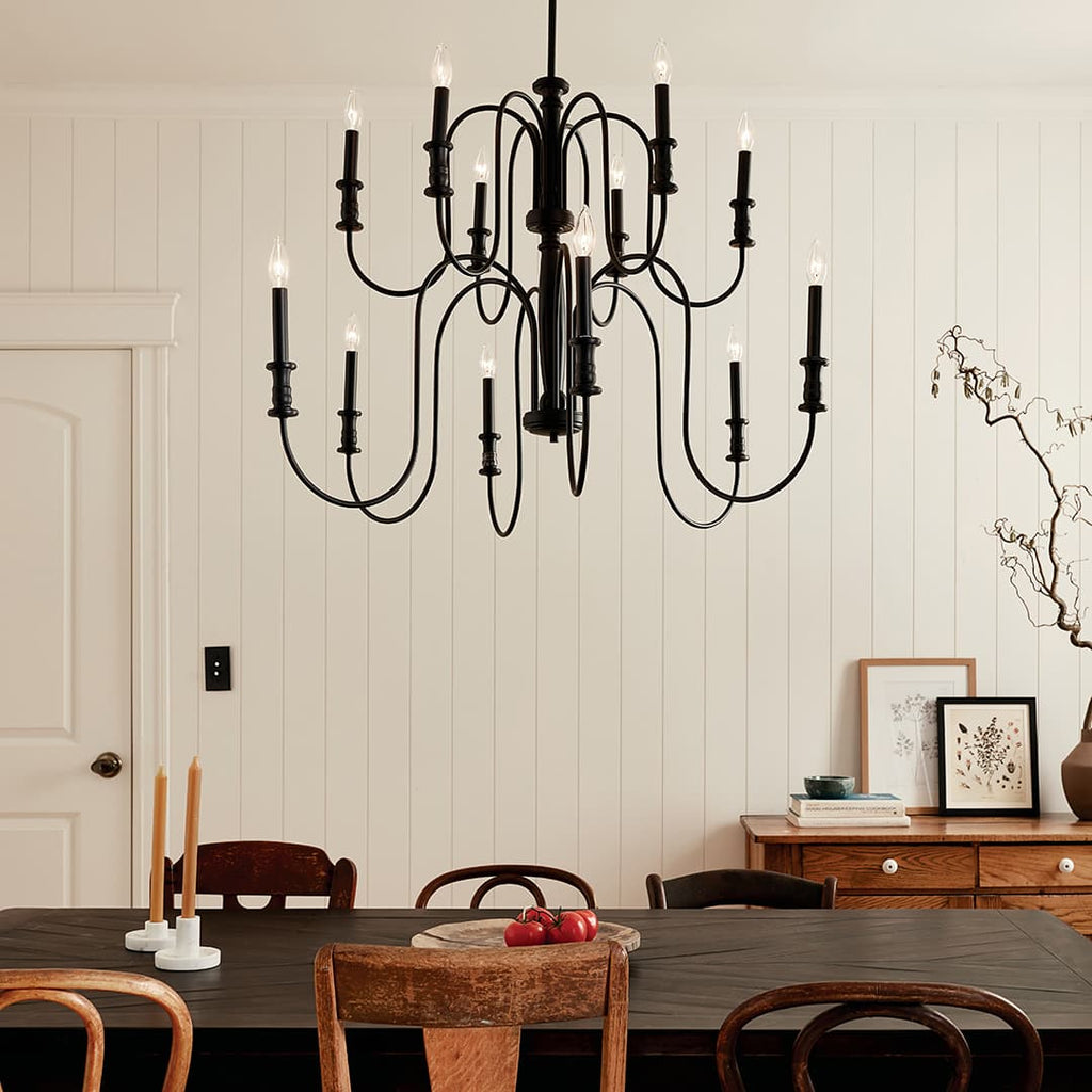 Karthe Chandelier 2 Tier