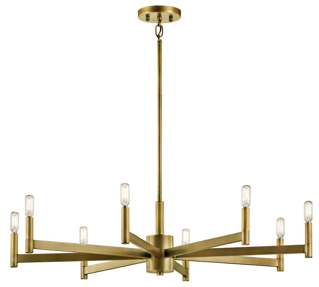 Erzo 9.25" 8 Light Chandelier