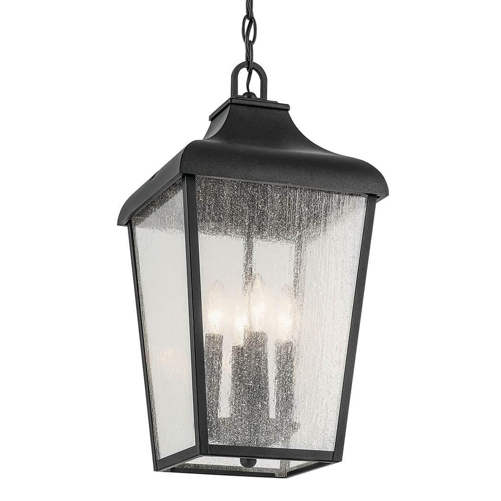 Forestdale Outdoor Pendant (Textured Black)