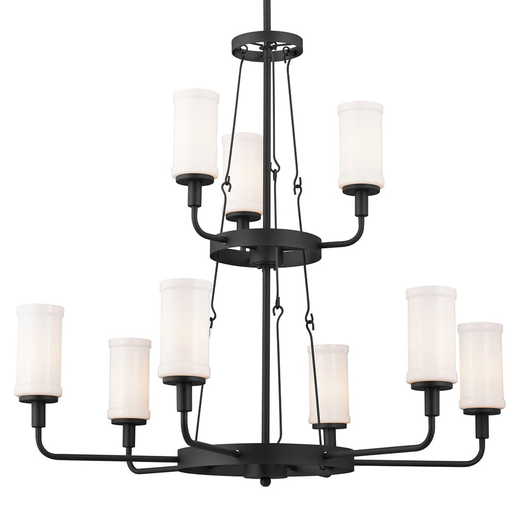 Vetivene Chandelier 2 Tier