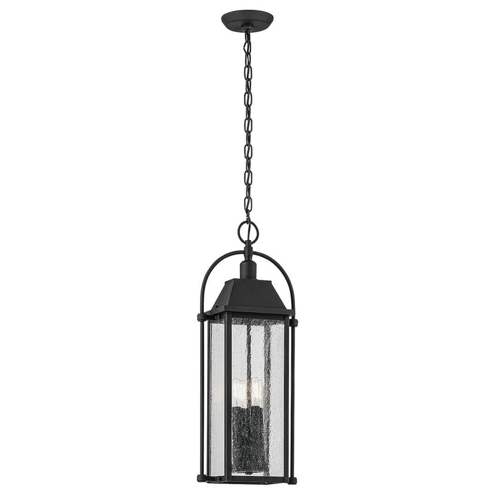 Harbor Row Outdoor Pendant (Textured Black)