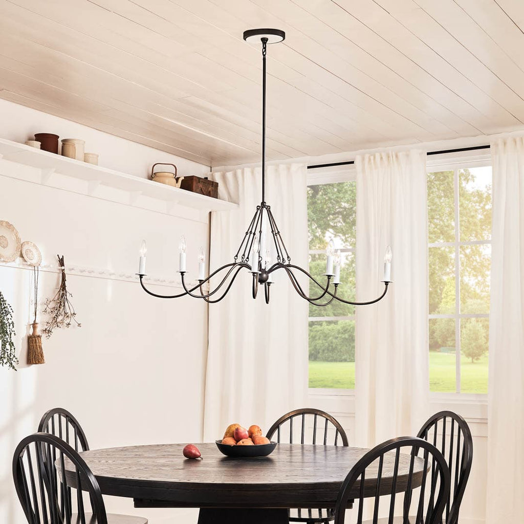 Freesia Chandelier Linear (Single)