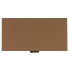 Nigel 2 Door 1 Drawer Chest, Taupe / Brass