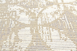 Finley Transitional Geometric Ivory Gold Taupe Area Rug (9'6" x 13'6")