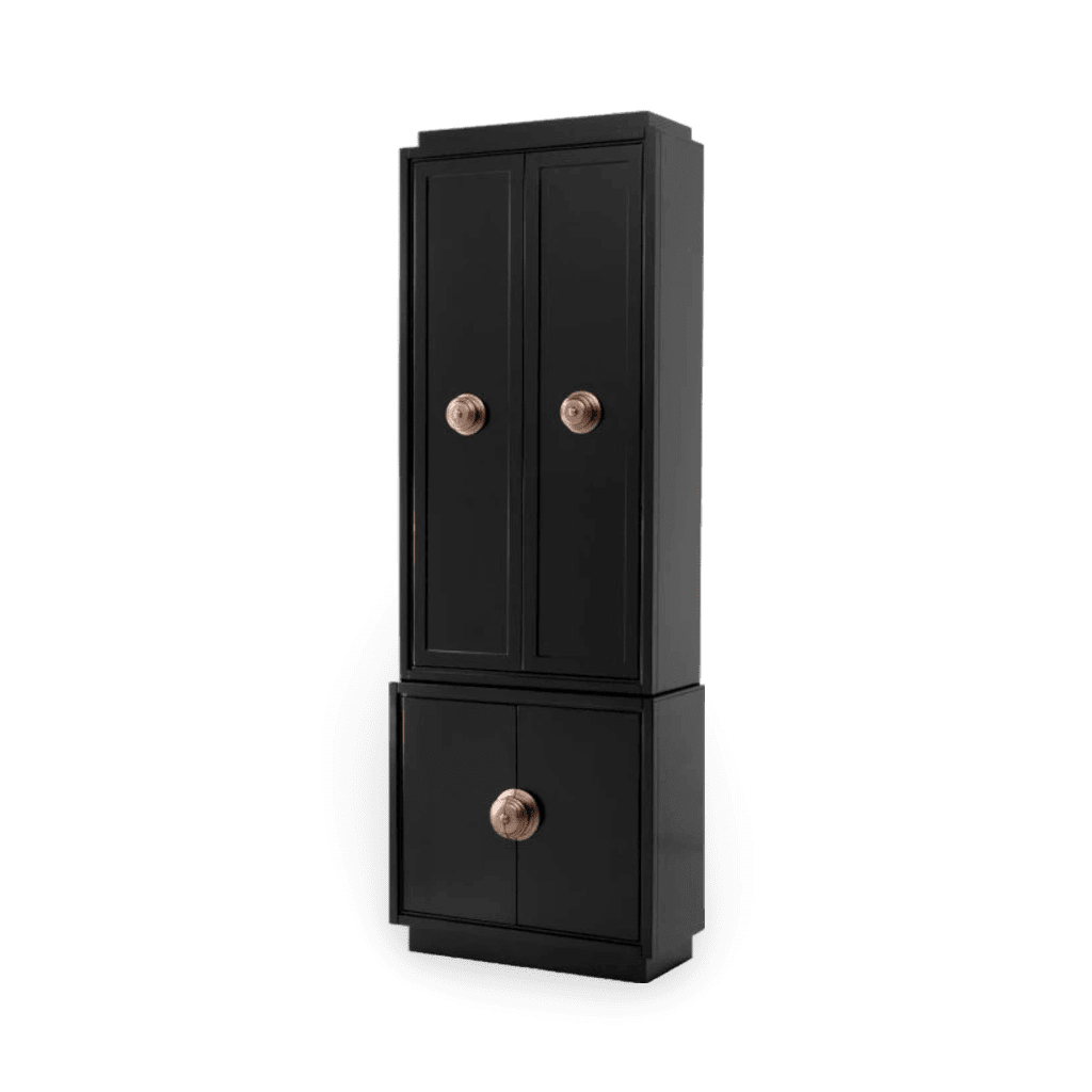 Cabinet D'Alsace Black Finish