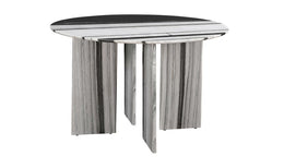 Celia Round Dining Table - Panda Marble