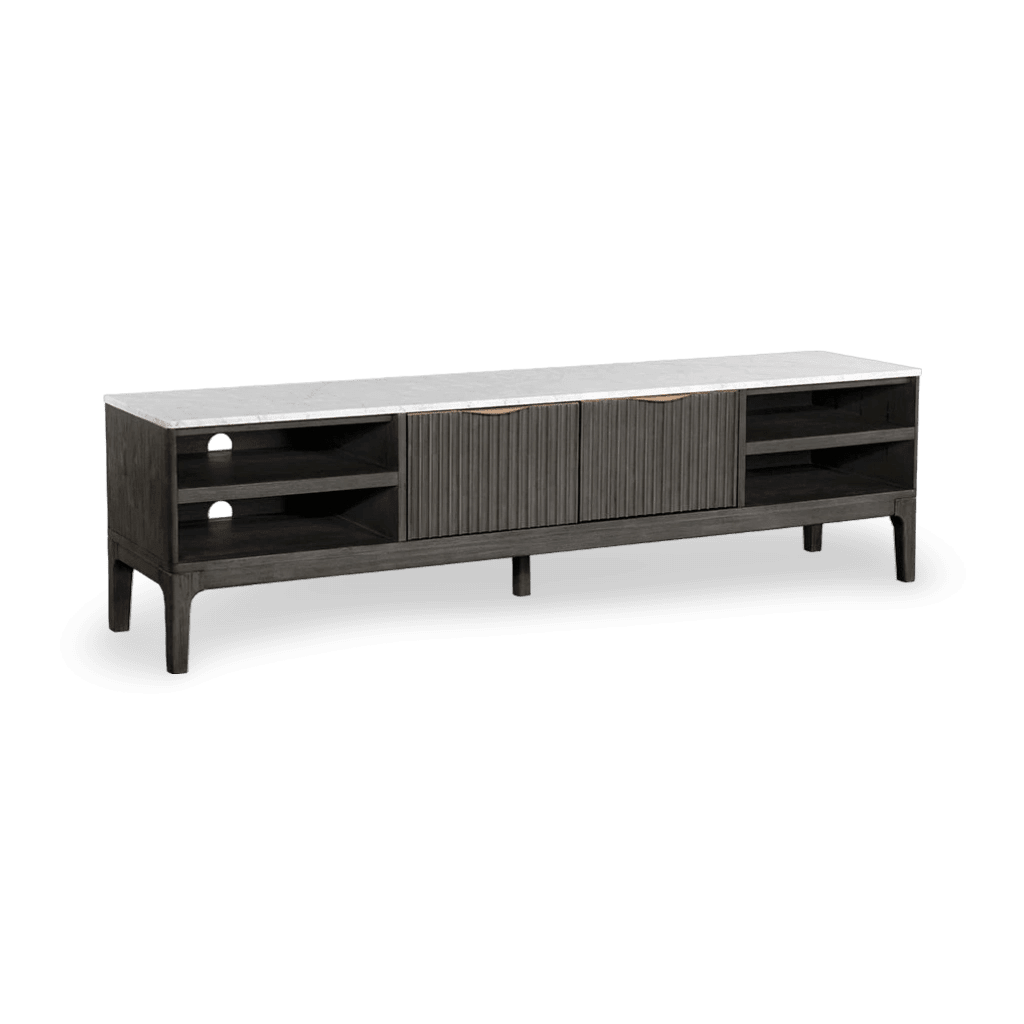 Keldon Media Console And Cabinet