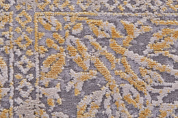 Waldor Modern Persian Gray Gold Area Rug (6'7" x 9'6")