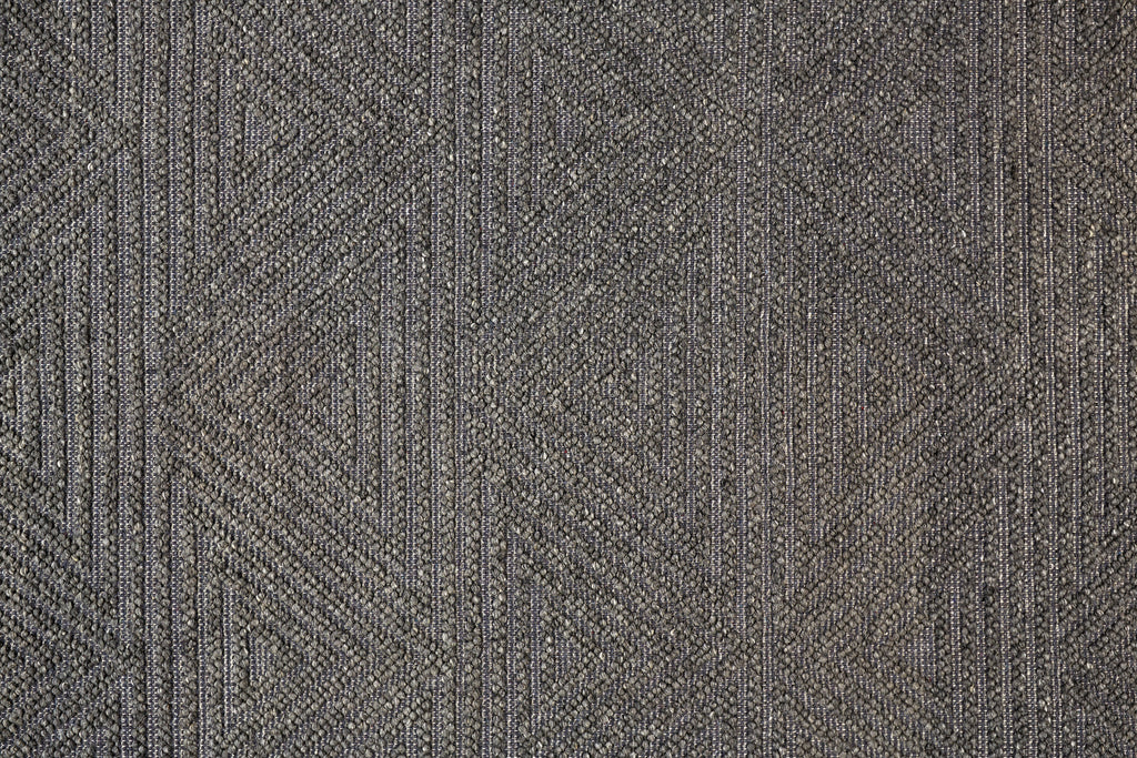 Phoenix Transitional Geometric Gray Area Rug (3'6" x 5'6")