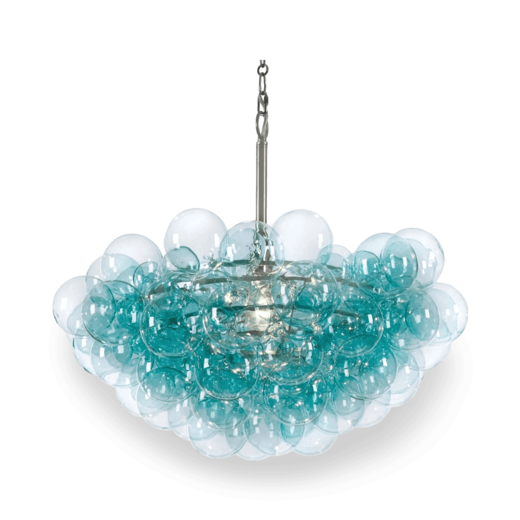 Bubbles Chandelier - Aqua