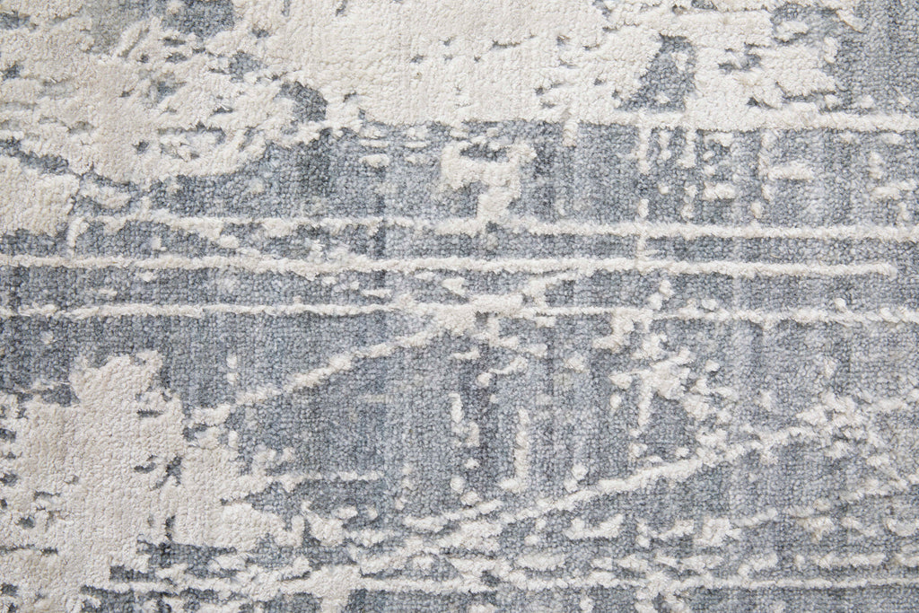 Eastfield Modern Abstract Gray Area Rug (9' x 12' / Pattern 1)