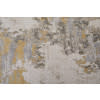 Waldor Modern Abstract Ivory Gold Gray Area Rug (12' x 15')