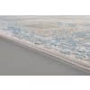 Cadiz Modern Abstract Blue Gray Gold Area Rug (12' x 18')