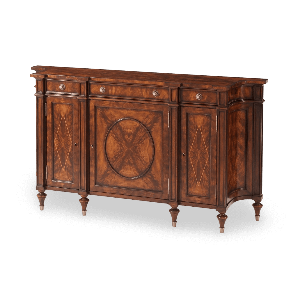 Concave Side Cabinet Sideboard