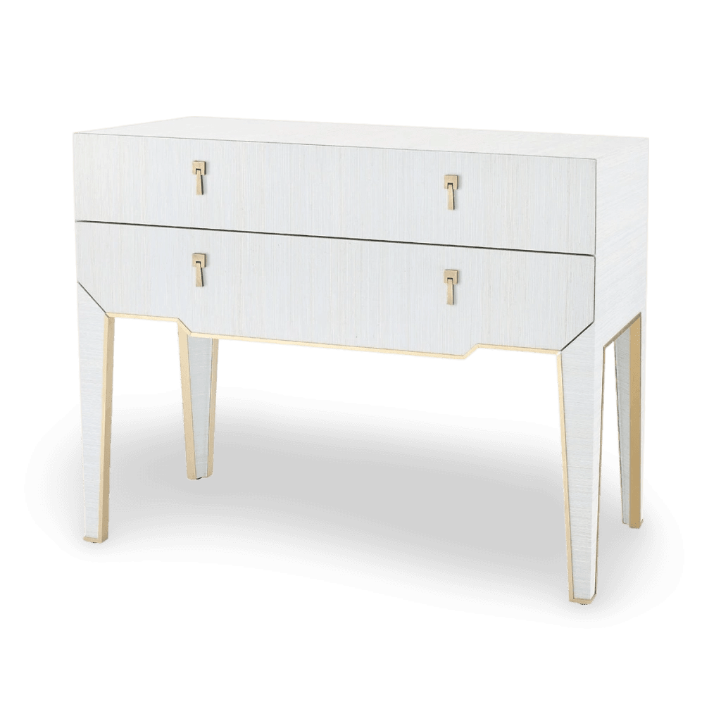 Madeline Console - Platinum Shimmer