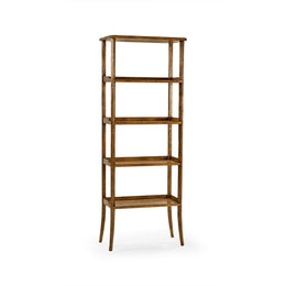 Casual Accents Country Walnut Etagere