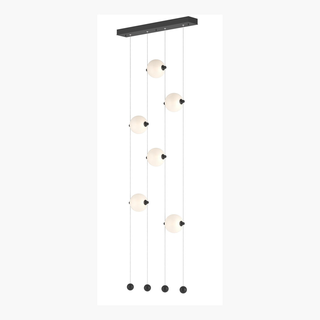 Abacus 6-Light Ceiling-to-Floor LED Pendant