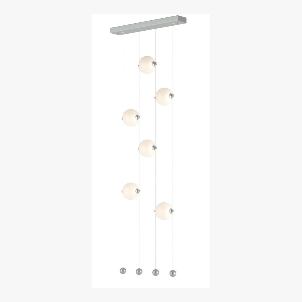 Abacus 6-Light Ceiling-to-Floor LED Pendant