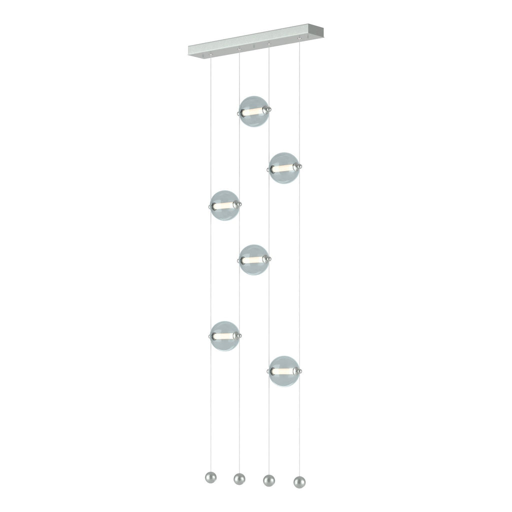 Abacus 6-Light Ceiling-to-Floor LED Pendant