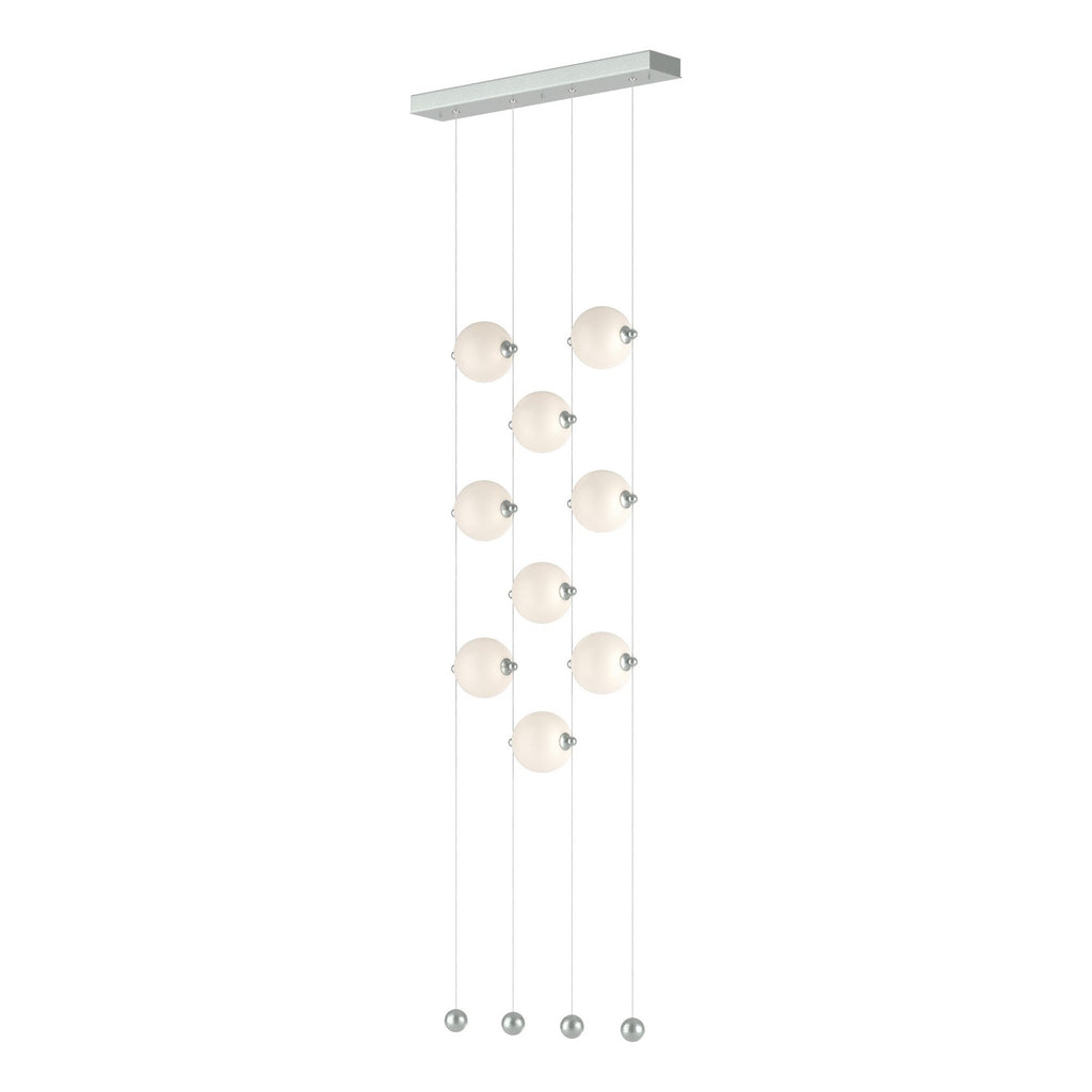 Abacus 9-Light Ceiling-to-Floor LED Pendant