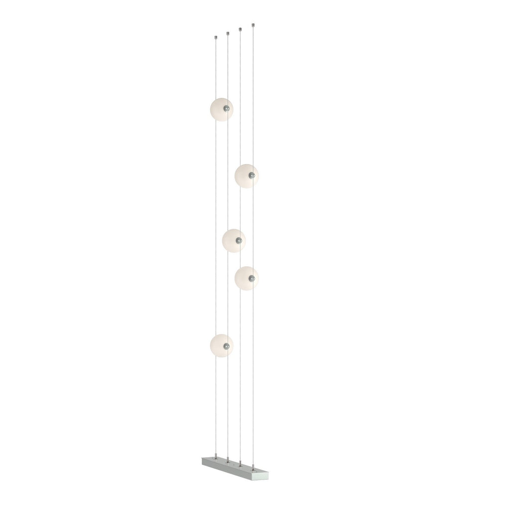 Abacus 5-Light Floor to Ceiling Plug-In LED Lamp