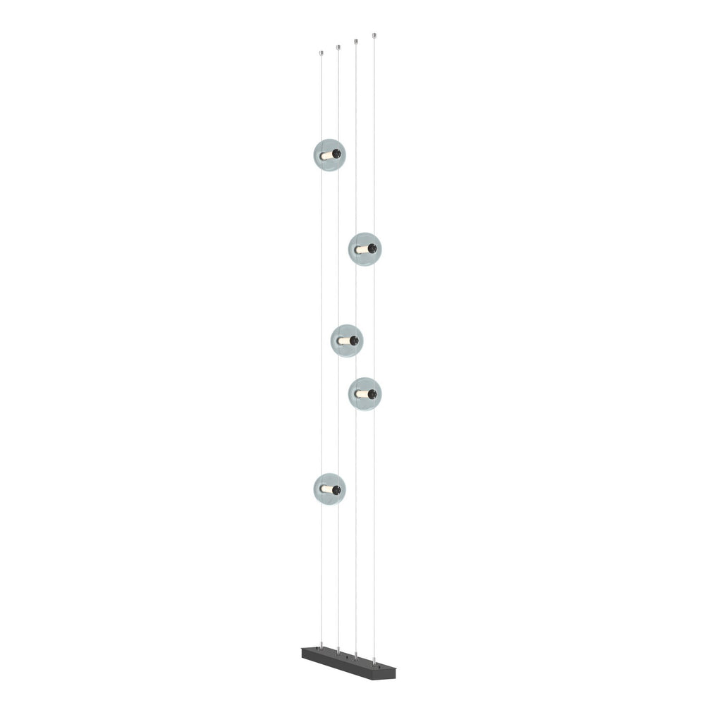 Abacus 5-Light Floor to Ceiling Plug-In LED Lamp