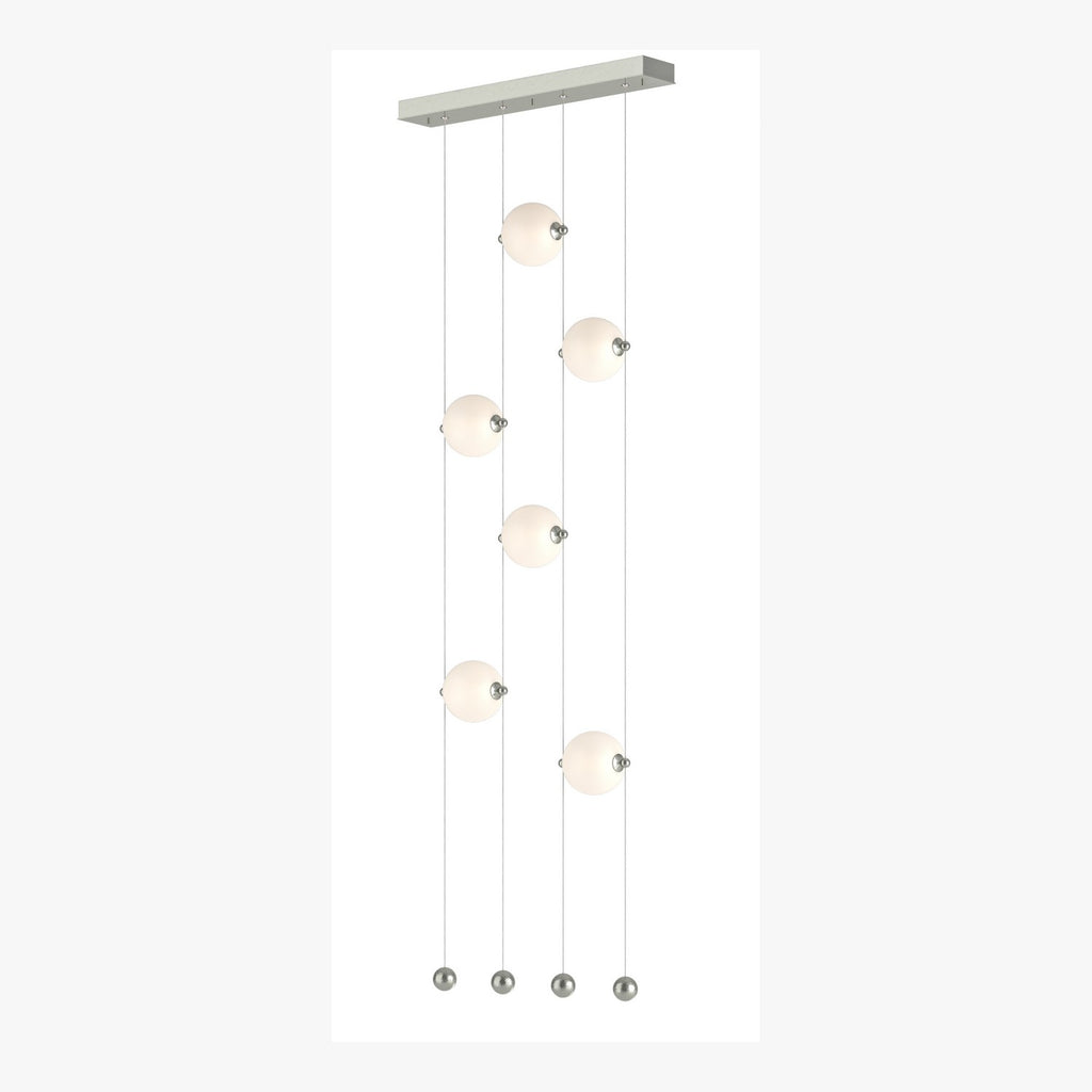 Abacus 6-Light Ceiling-to-Floor LED Pendant