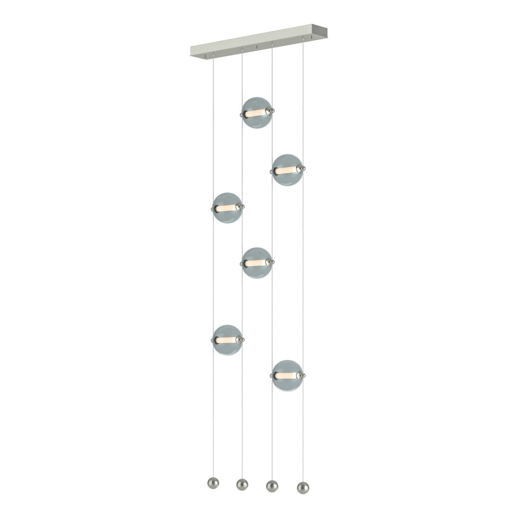 Abacus 6-Light Ceiling-to-Floor LED Pendant