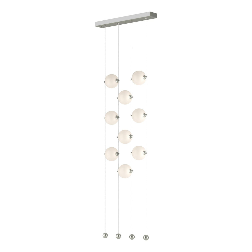 Abacus 9-Light Ceiling-to-Floor LED Pendant